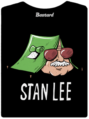 Stan Lee dámské tričko s lemem Black