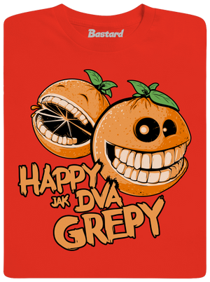 Happy grepy pánské tričko Fiery Red