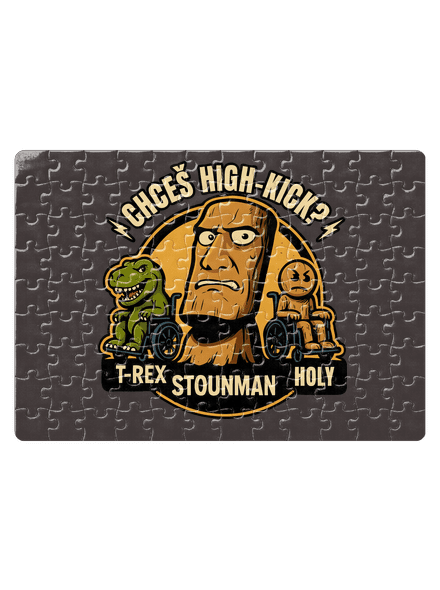 High kick puzzle White