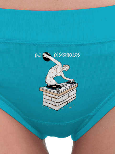 DJ Discobolos dámské kalhotky Turquoise