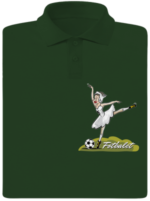 Fotbalet pánská polokošile Bottle Green Mal