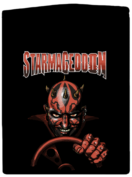 Starmageddon dámská mikina na zip Black