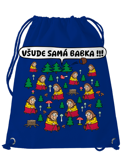 Všude samá babka vak Royal Blue Mal