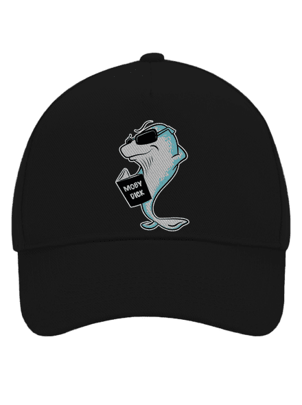 Moby Dick kšiltovka baseballka Black
