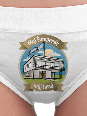 Šumperák dámské kalhotky White