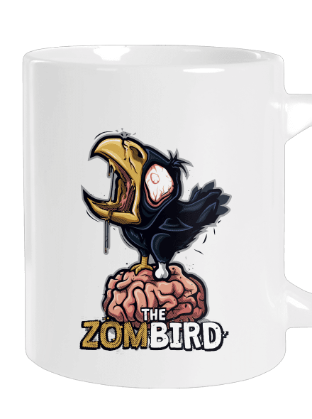 Zombird velký hrnek White