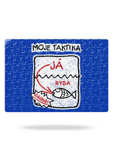 Rybářská taktika puzzle White