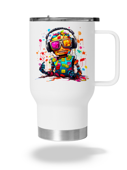 Workaholic robot termohrnek White