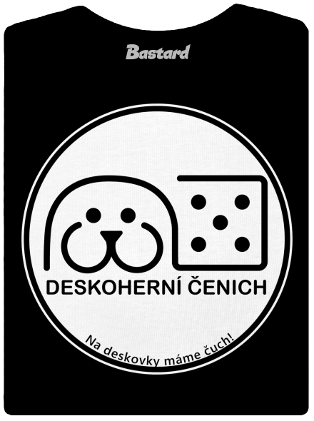 Deskoherní čenich dámské tričko premium Black