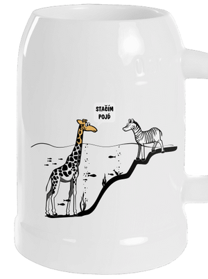 Stačím, pojď půllitr White