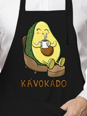 Kávokádo zástěra Black