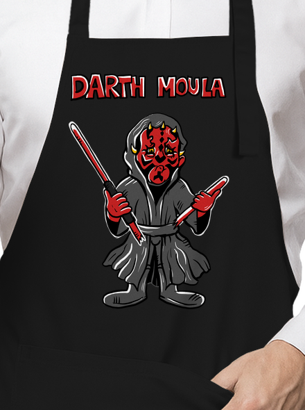 Darth Moula zástěra Black