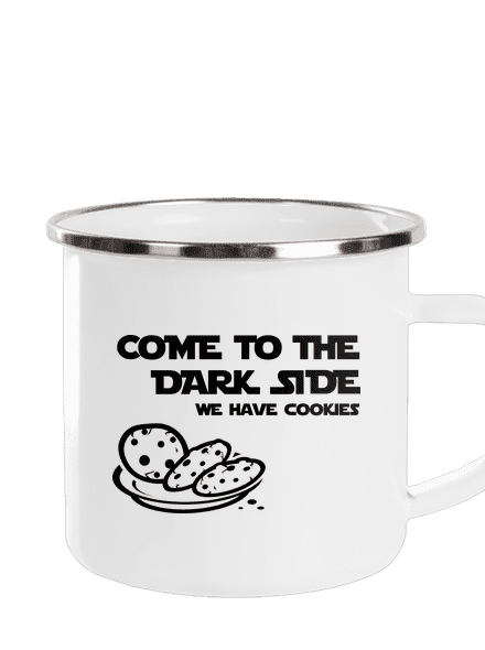 Come to the dark side plecháček White