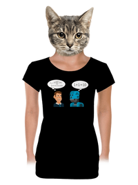 dámské tričko s lemem