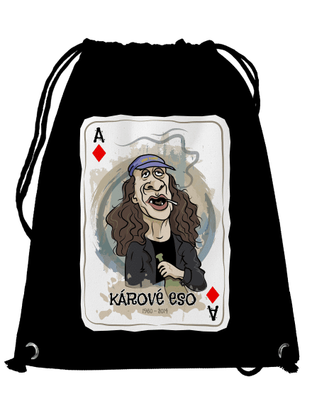 Kárové eso Jirky Káry vak Black