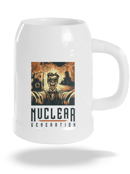 Nuclear generation půllitr White