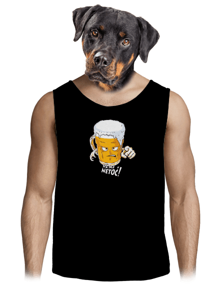 Netoč mě pánské tílko Black