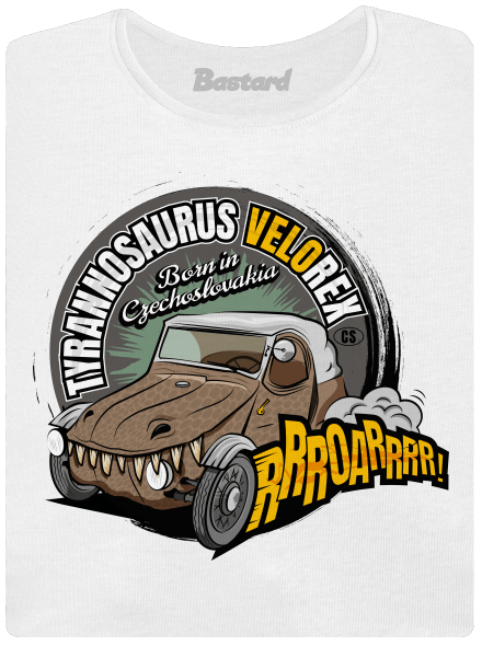 Tyrannosaurus Velorex dámské tričko premium White