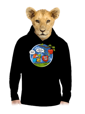 dětská mikina klokanka