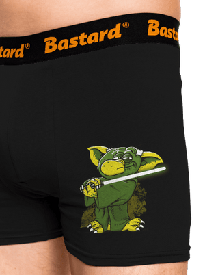 Yoda v rákosí boxerky Black