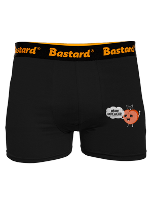Mňam do peachi boxerky Black