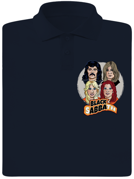 Black Abba pánská polokošile Navy Mal