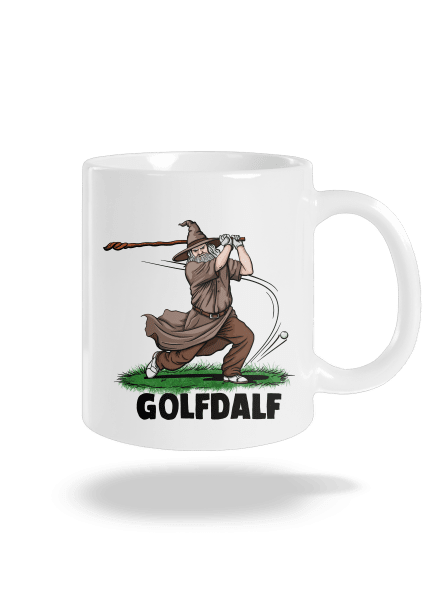 Golfdalf klasický hrnek White