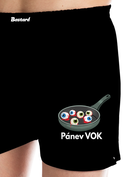 Pánev vok pánské trenky Black