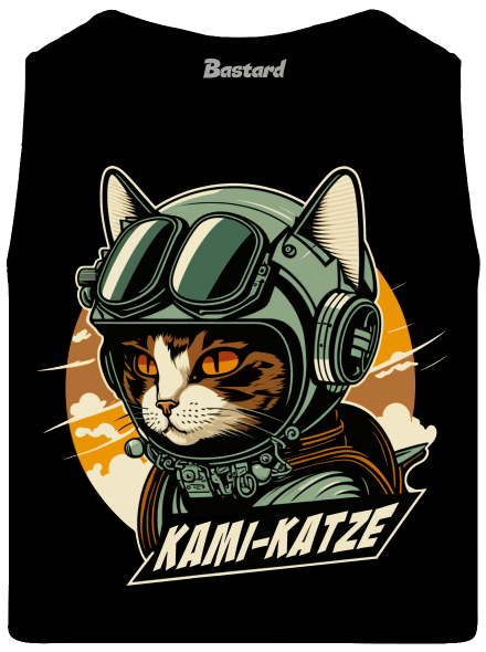 Kami-Katze pánské tílko Black
