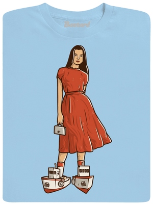 Lodičky pánské tričko Sky Blue