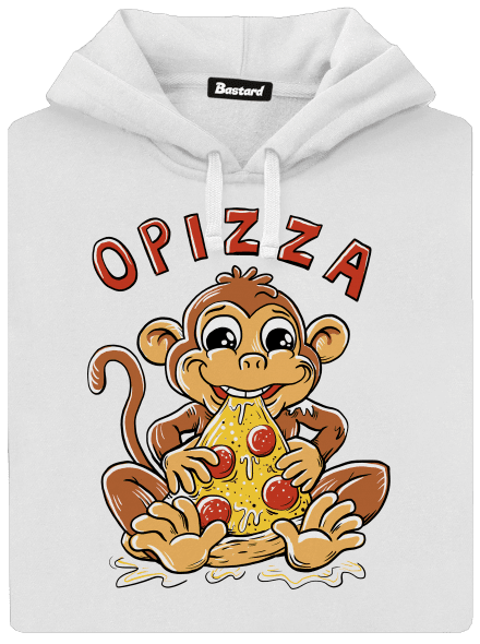 Opizza dámská mikina klokanka White