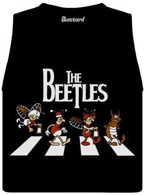 Beatles dámské tílko volné Black