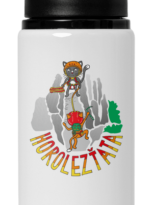 Horolezťata lahev na vodu White