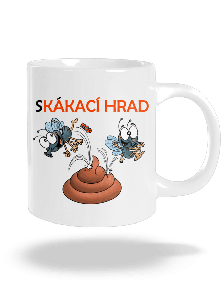 Skákací hrad velký hrnek White