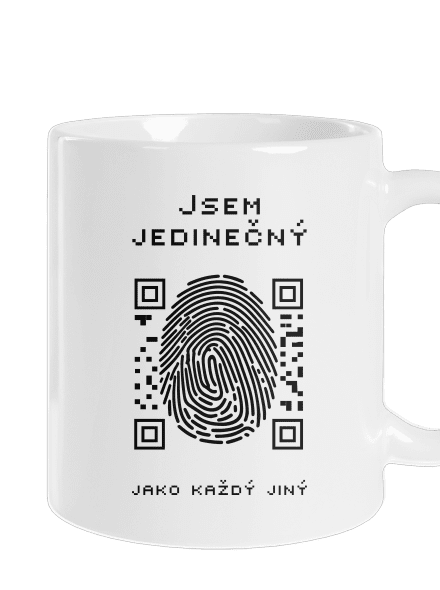 Jsem jedinečný klasický hrnek White