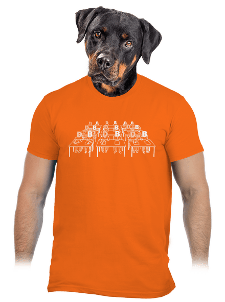 Cimrman: Debil, blbeček pánské tričko Orange