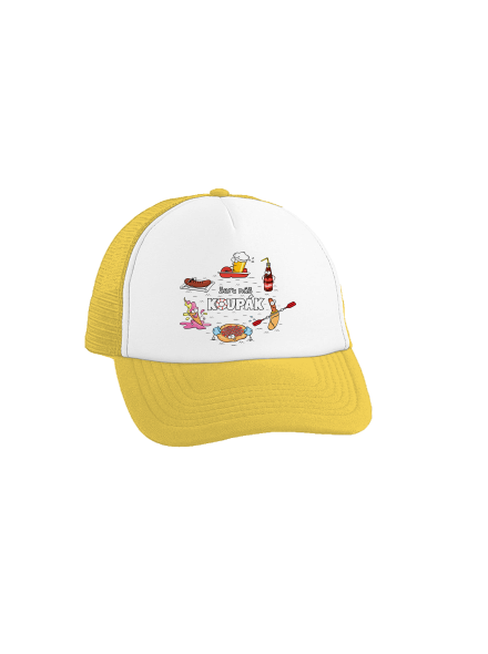 Český koupák kšiltovka truckerka Sunflower cap