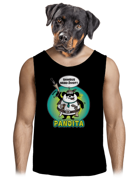 Pandita pánské tílko Black