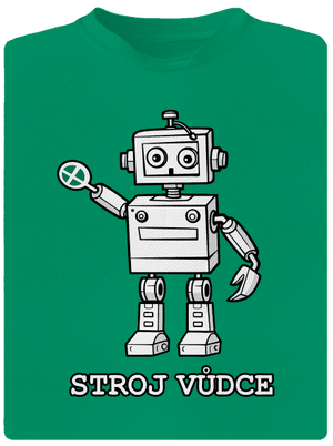 Strojvůdce dětské sportovní tričko Kelly Green Mal