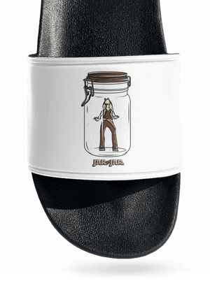 Jar in jar pantofle White