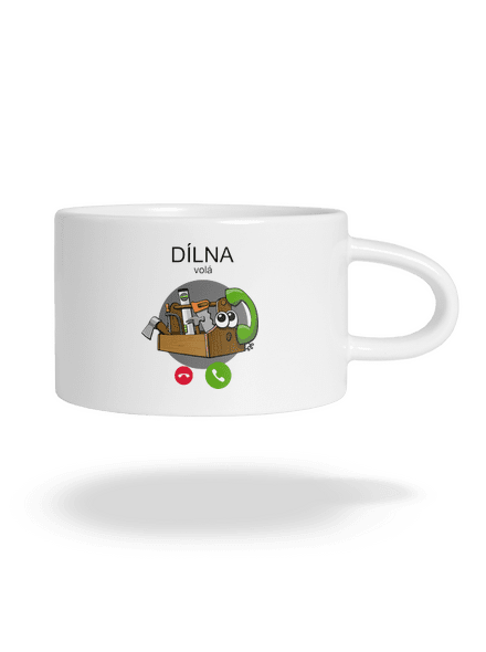 Dílna volá hrnek makronka White