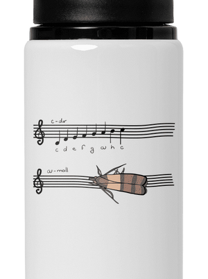 A - moll lahev na vodu White