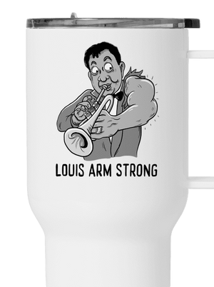 Louis Armstrong termohrnek White