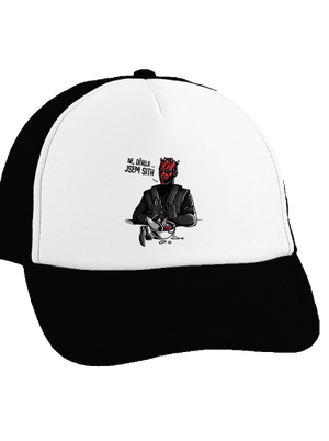 Jsem sith kšiltovka truckerka Black cap