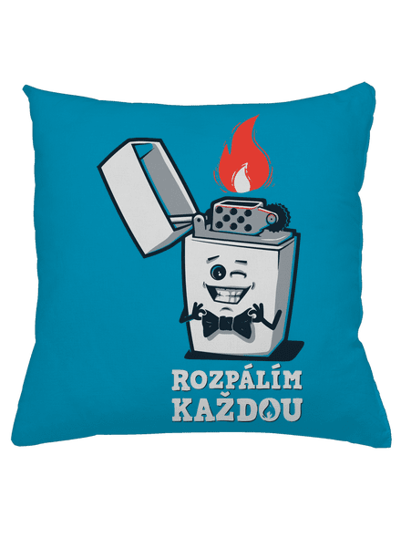 Rozpálím každou polštář Blue Turquoise