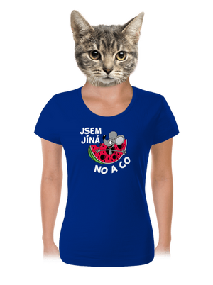 Jsem jiná dámské tričko Royal Blue Mal