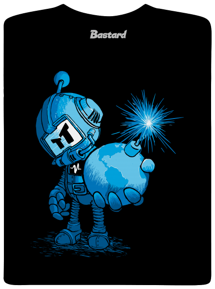 Časovaná bomba pánské dlouhý rukáv Black