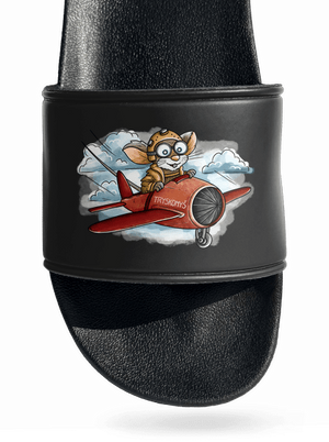 Tryskomyš pantofle Black