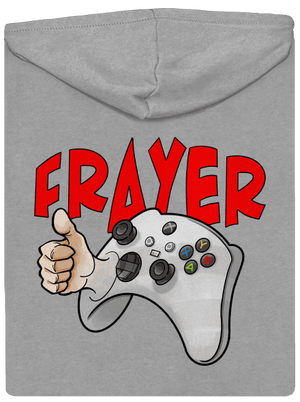 Frayer pánská mikina na zip Light Melange