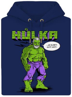 Hůlka unisex mikina premium Navy